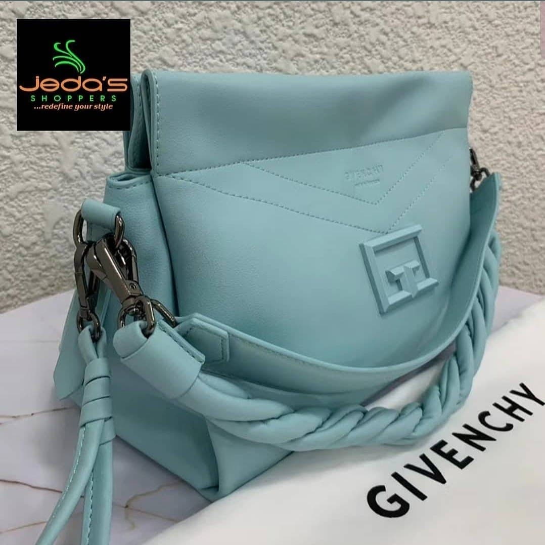Mint Leather Crossbody Bag